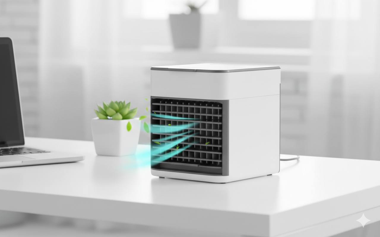 Homtek AIRA – Aire Portátil 3 en 1